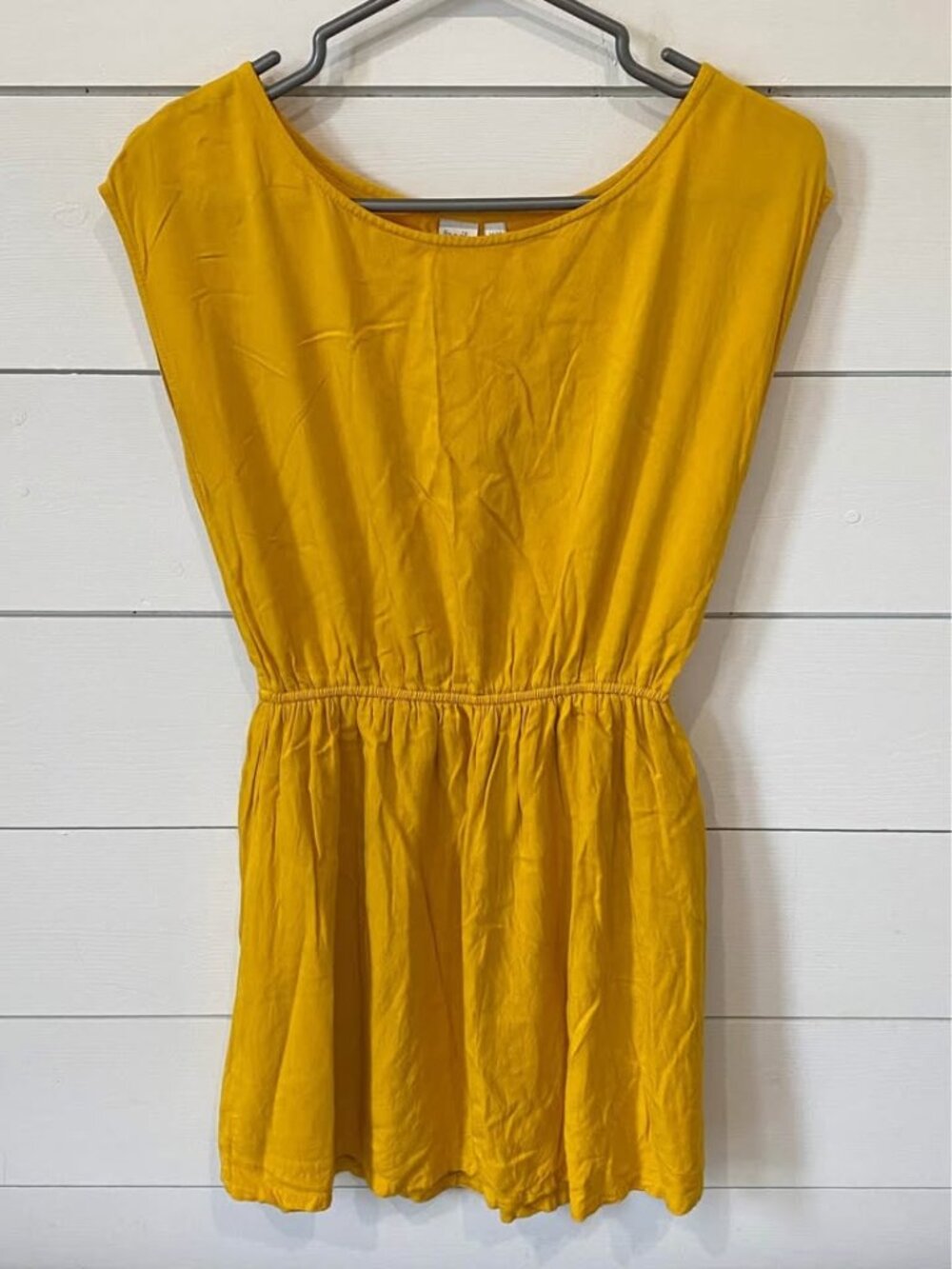 Twik mustard mini dress